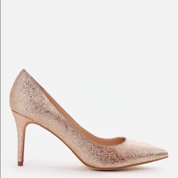 JustFab Shoes - New in Box JustFab- Rose Gold Teyla Pumps - Size 9